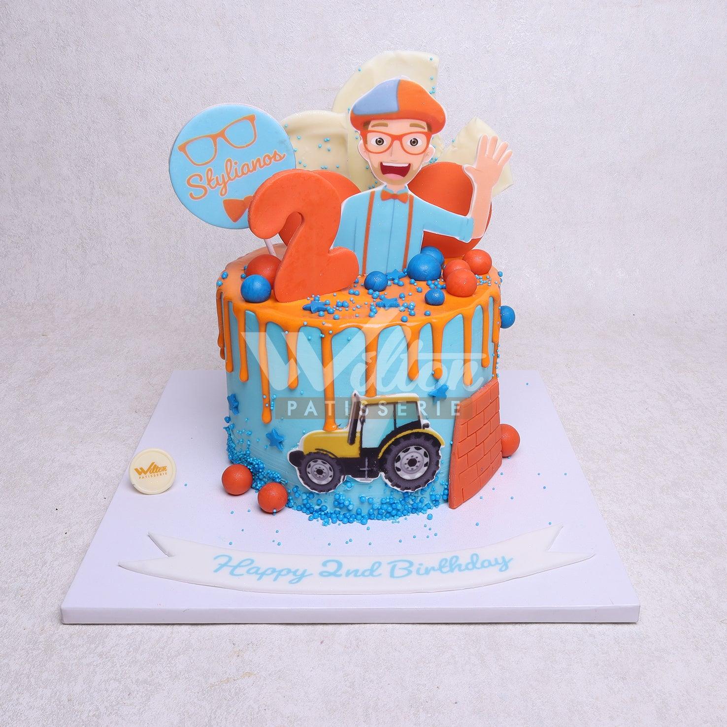 D.69.a BLIPPI - Children Birthday Cakes - WILTON PATISSERIE