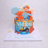 D.69.a BLIPPI - Children Birthday Cakes - WILTON PATISSERIE