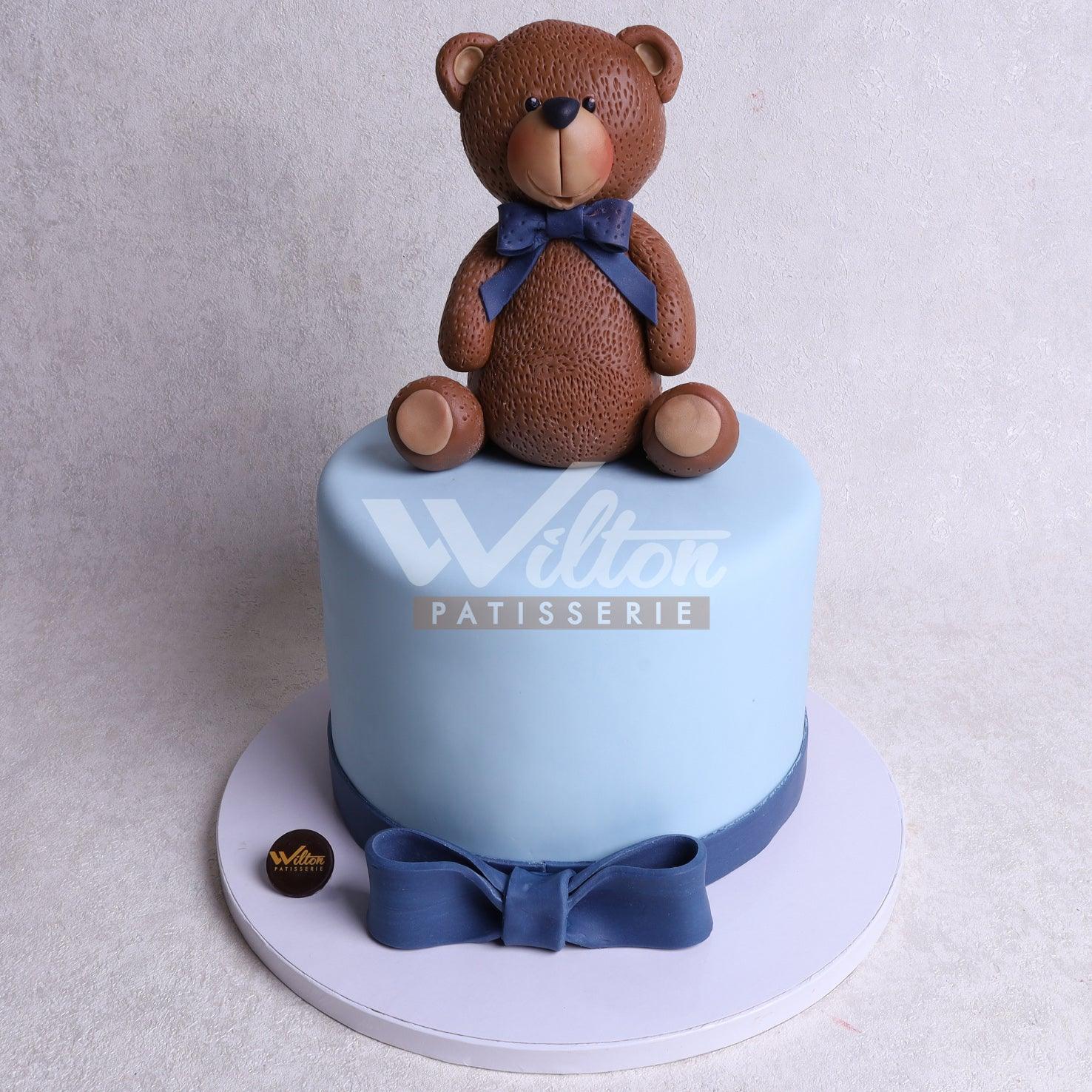 D.7.d TEDDY - Children Birthday Cakes - WILTON PATISSERIE