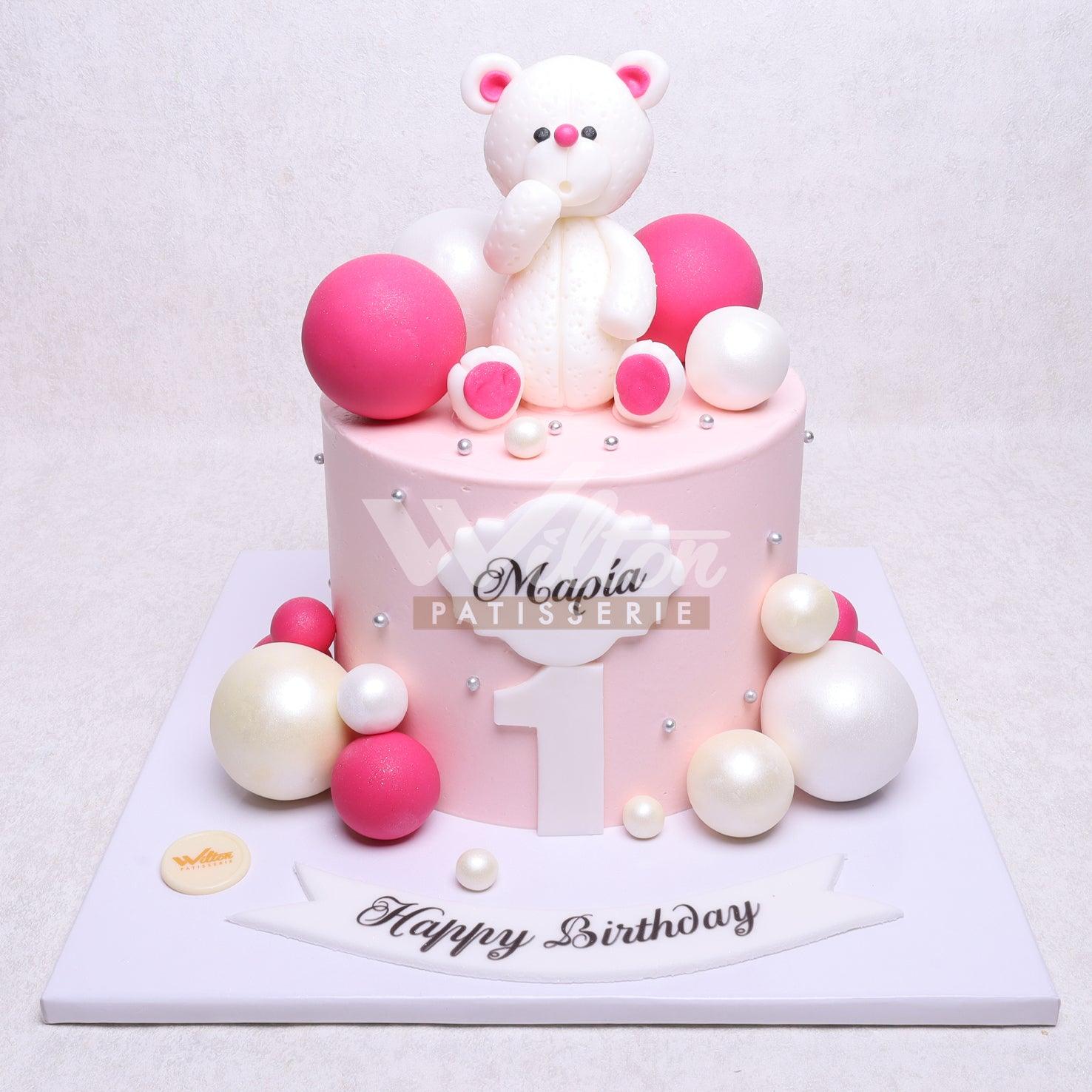 D.7.g TEDDY - Children Birthday Cakes - WILTON PATISSERIE