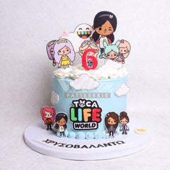 D.74.a TOCA LIFE - Children Birthday Cakes - WILTON PATISSERIE