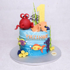 D.79.a CRAB - Children Birthday Cakes - WILTON PATISSERIE