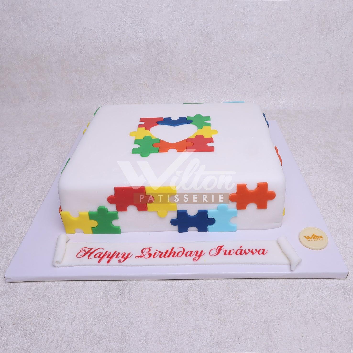 D.80.a PUZZLE - Children Birthday Cakes - WILTON PATISSERIE