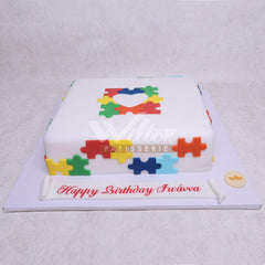 D.80.a PUZZLE - Children Birthday Cakes - WILTON PATISSERIE