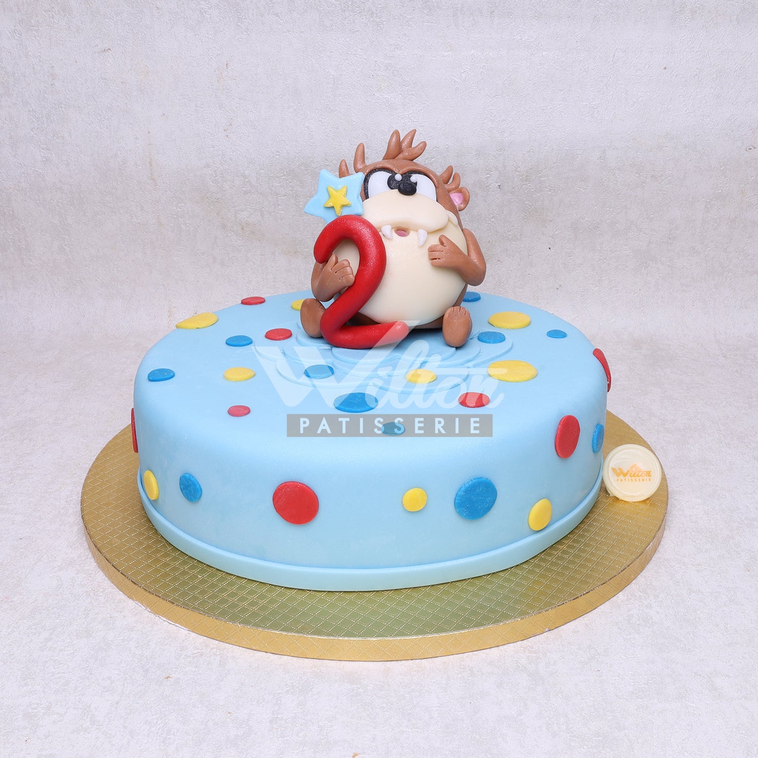 D.86.a TAZ MANIA - Children Birthday Cakes - WILTON PATISSERIE
