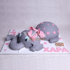 D.9.f ELEPHANT Children Birthday Cakes - WILTON PATISSERIE