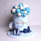 D.9.g ELEPHANT - Children Birthday Cakes - WILTON PATISSERIE