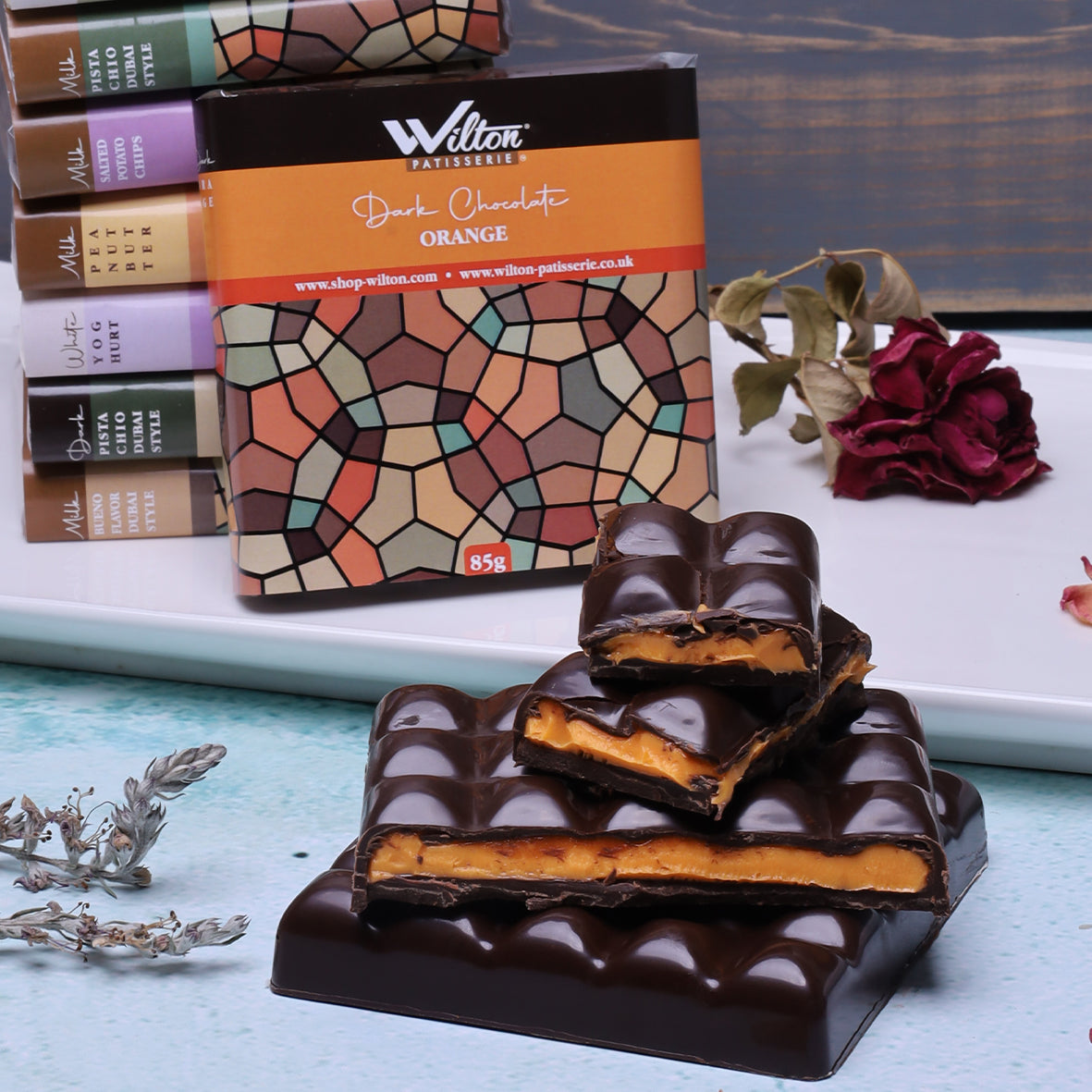 Dark Chocolate Orange 85g - WILTON PATISSERIE