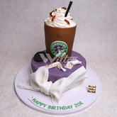 DD.25.a STARBUCKS - Adult Birthday Cake - WILTON PATISSERIE