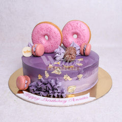 DD.6.d DONUTS - Adult Birthday Cake - WILTON PATISSERIE