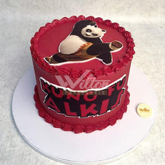 D.73.a KUNG FU PANDA - Children Birthday Cakes - WILTON PATISSERIE
