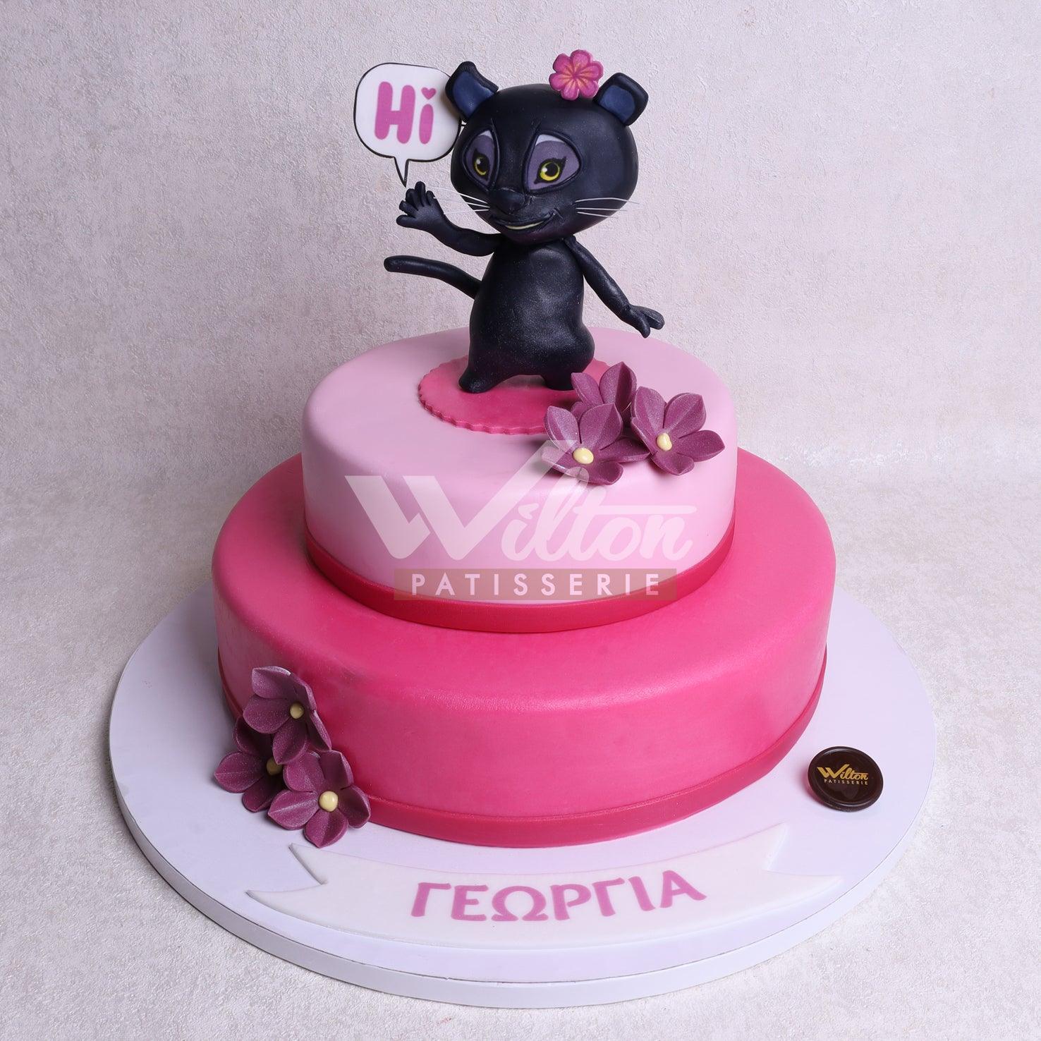 G.10.j VIBER CAT - Birthday Cakes - WILTON PATISSERIE