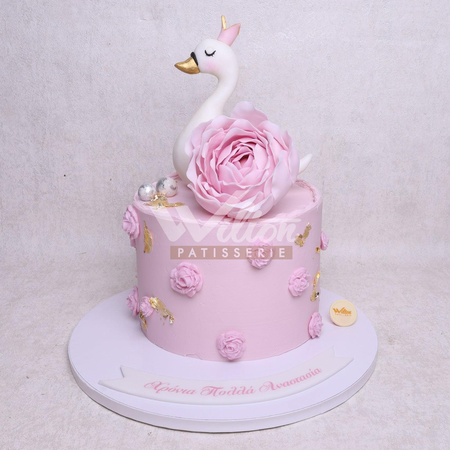 G.30.d SWAN - Birthday Cakes - WILTON PATISSERIE
