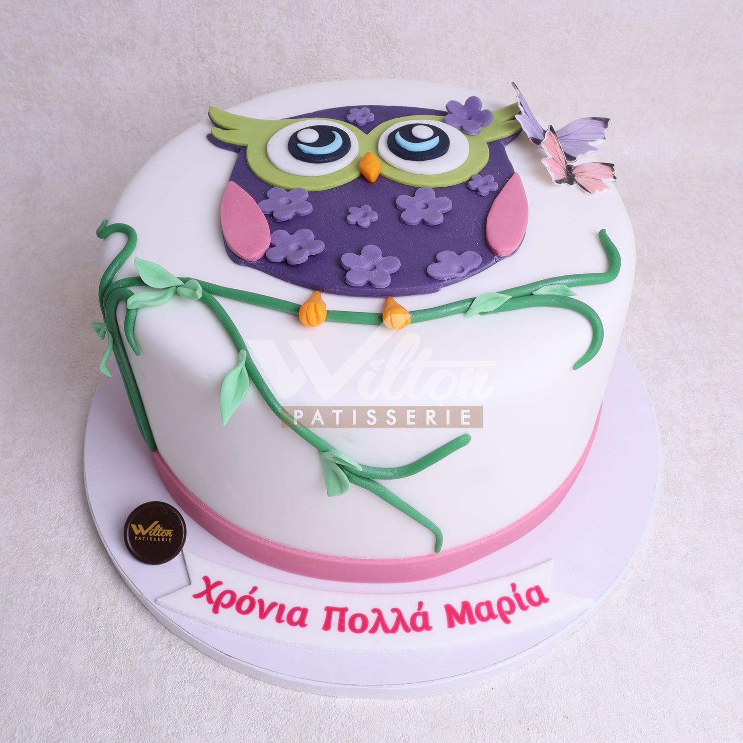 G.40.a OWL - Birthday Cakes - WILTON PATISSERIE