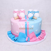 GR.1.e BLUE AND PINK - Gender Reveal - WILTON PATISSERIE
