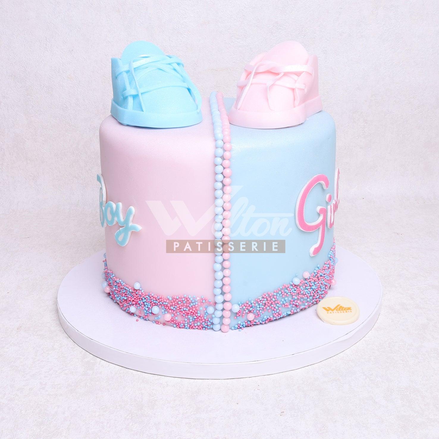 GR.2.e GIRL OR BOY - Gender Reveal - WILTON PATISSERIE