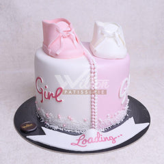 GR.3.b BABY GIRL LOADING - Gender Reveal - WILTON PATISSERIE