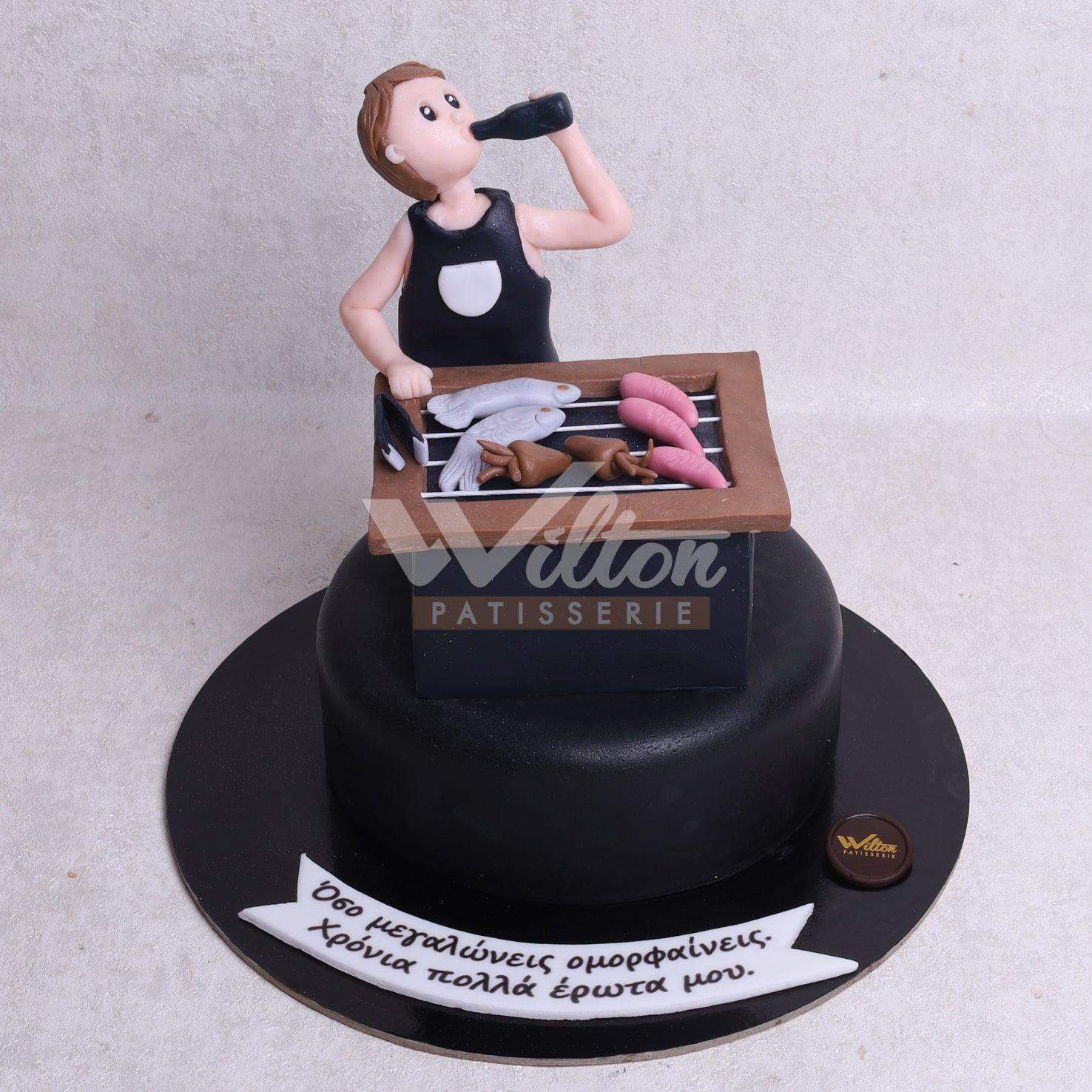 M.1.e BBQ - Men Birthday Cakes - WILTON PATISSERIE