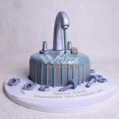 M.19.a PLUMBER - Men Birthday Cakes - WILTON PATISSERIE