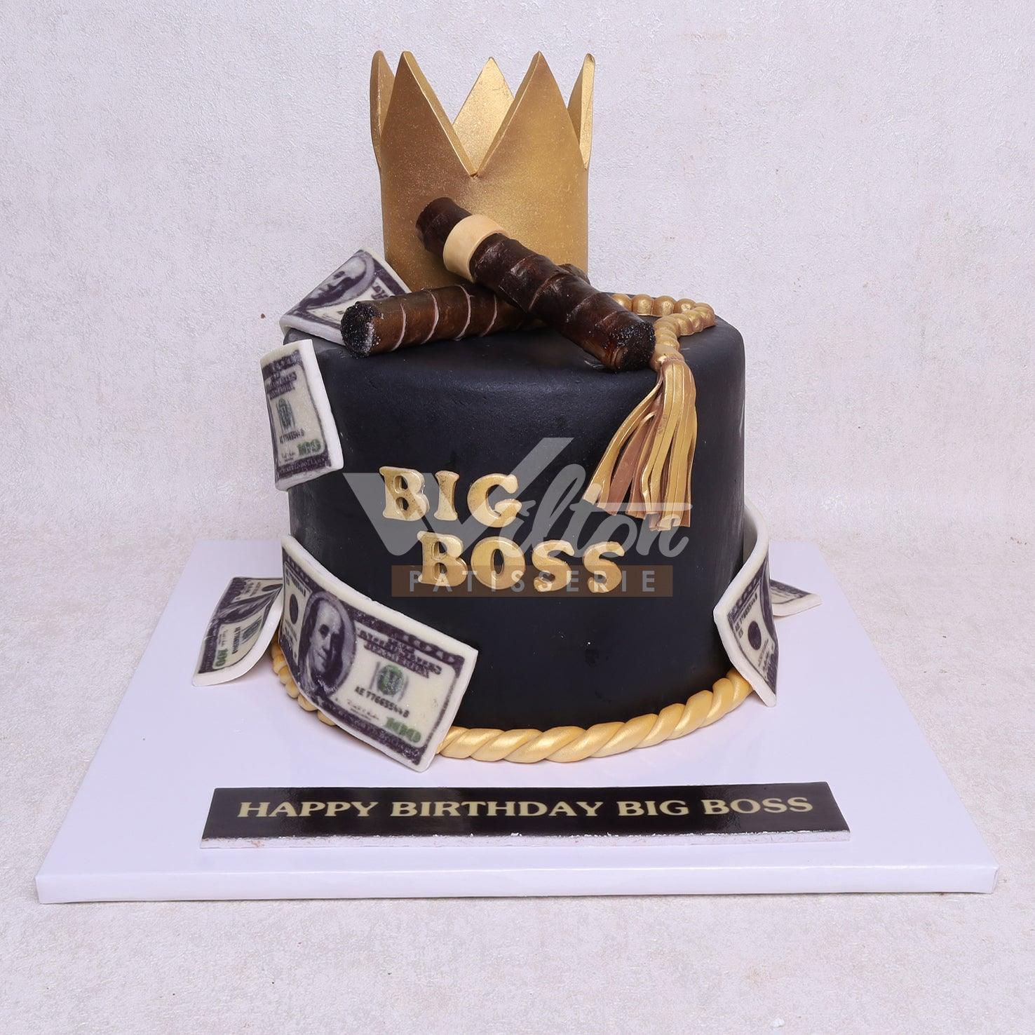 M.20.b TOBACCO - Men Birthday Cakes - WILTON PATISSERIE