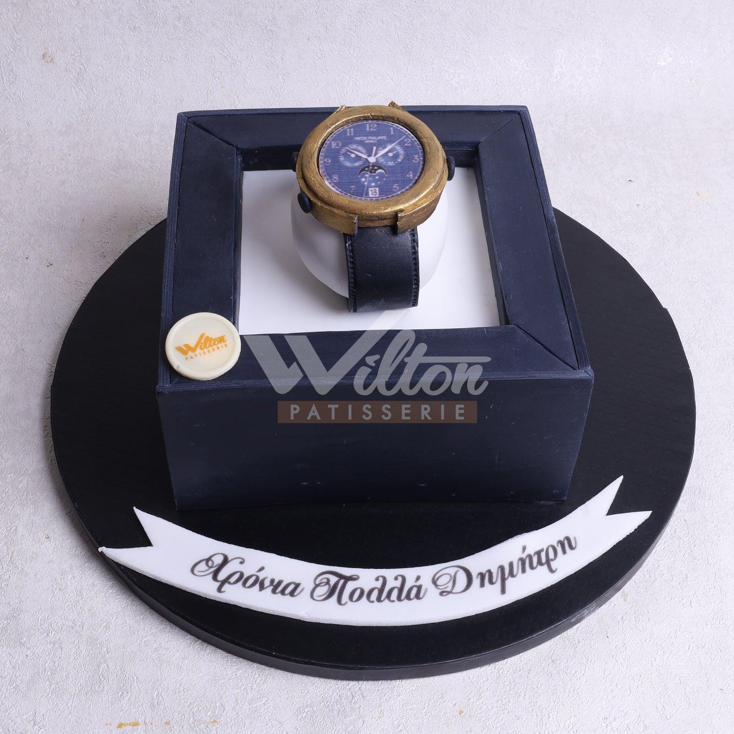 M.23.a WATCH - Men Birthday Cakes - WILTON PATISSERIE