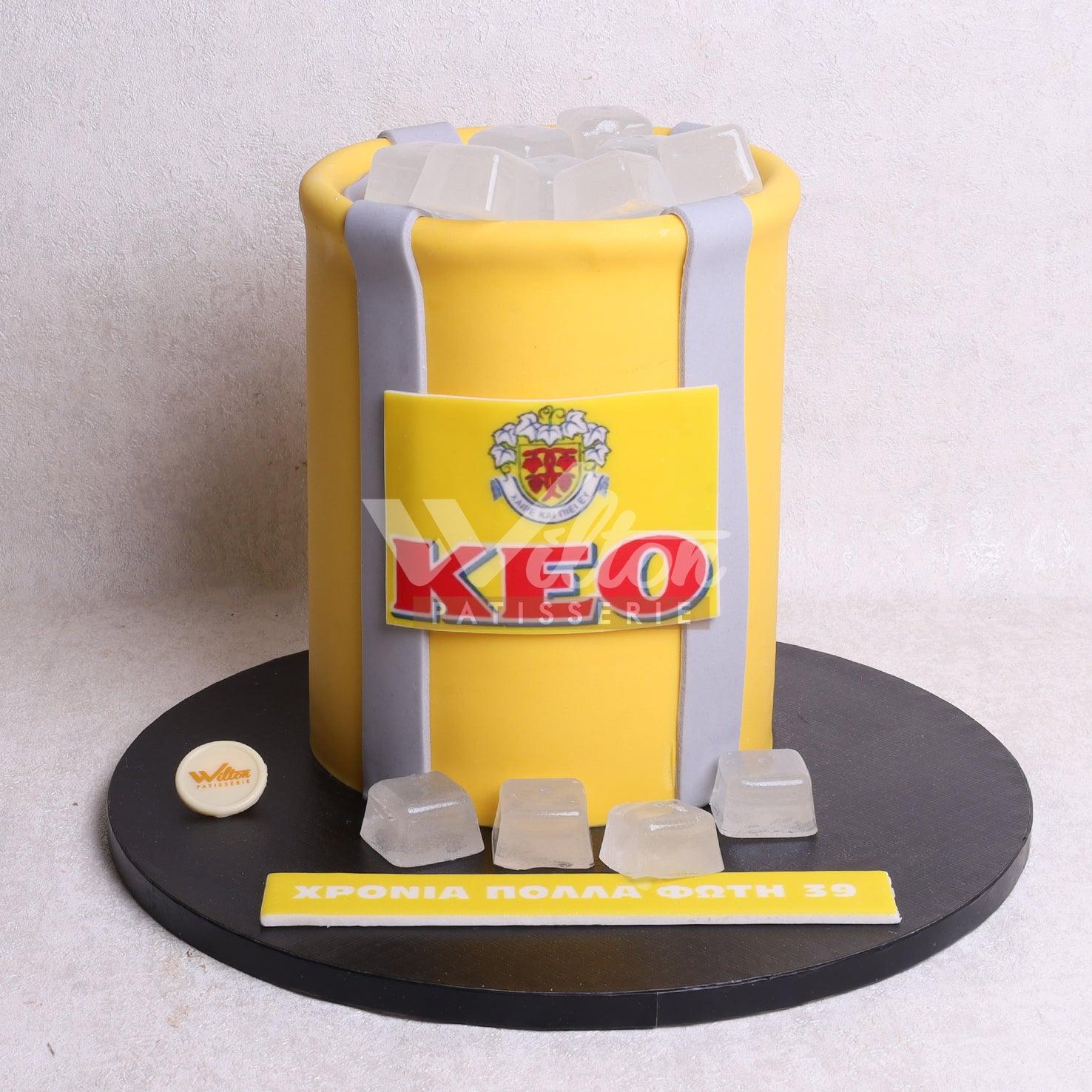 M.4.h KEO BEER - Men Birthday Cakes - WILTON PATISSERIE