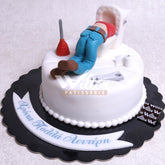M.7.b PLUMBER - Men Birthday Cakes - WILTON PATISSERIE