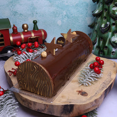 SWISS ROLL PRALINE LOG