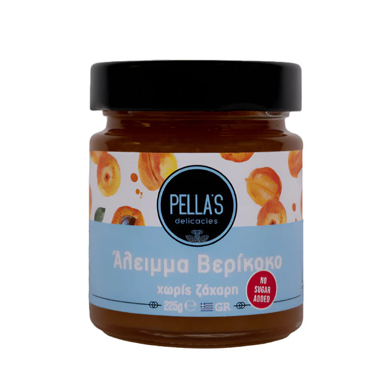 Pella's Delicacies, Apricot Spread 225g - WILTON PATISSERIE
