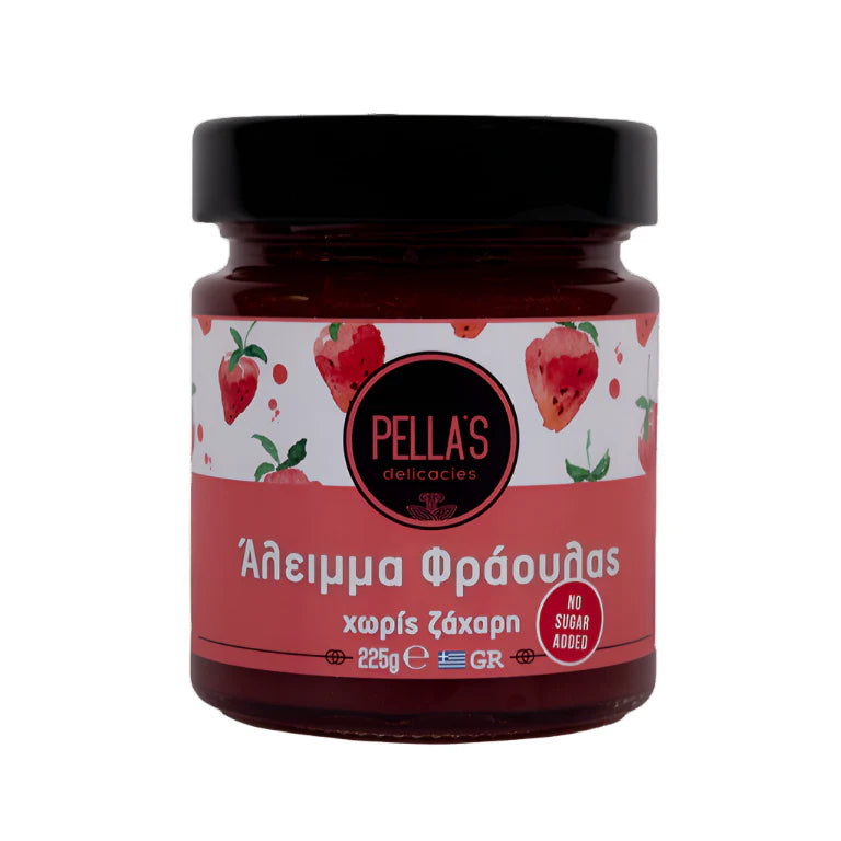 Pella's Delicacies, Strawberry Spread 225g - WILTON PATISSERIE