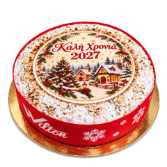 NEW YEAR'S CAKE ROUND - WILTON PATISSERIE