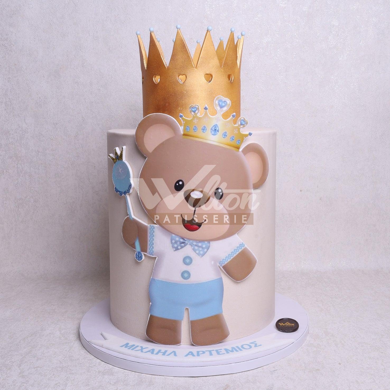 V.32.a TEDDY - Christening Cake - WILTON PATISSERIE