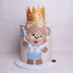 V.32.a TEDDY - Christening Cake - WILTON PATISSERIE