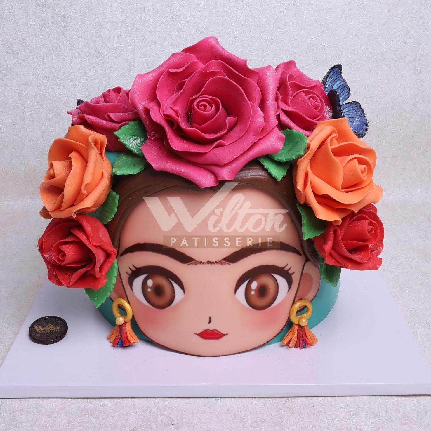 V.38.a FRIDA KAHLO - Christening Cake - WILTON PATISSERIE