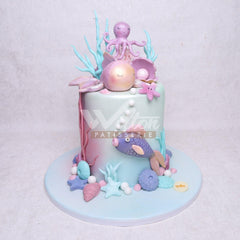 V.40.a SEABED - Christening Cake - WILTON PATISSERIE