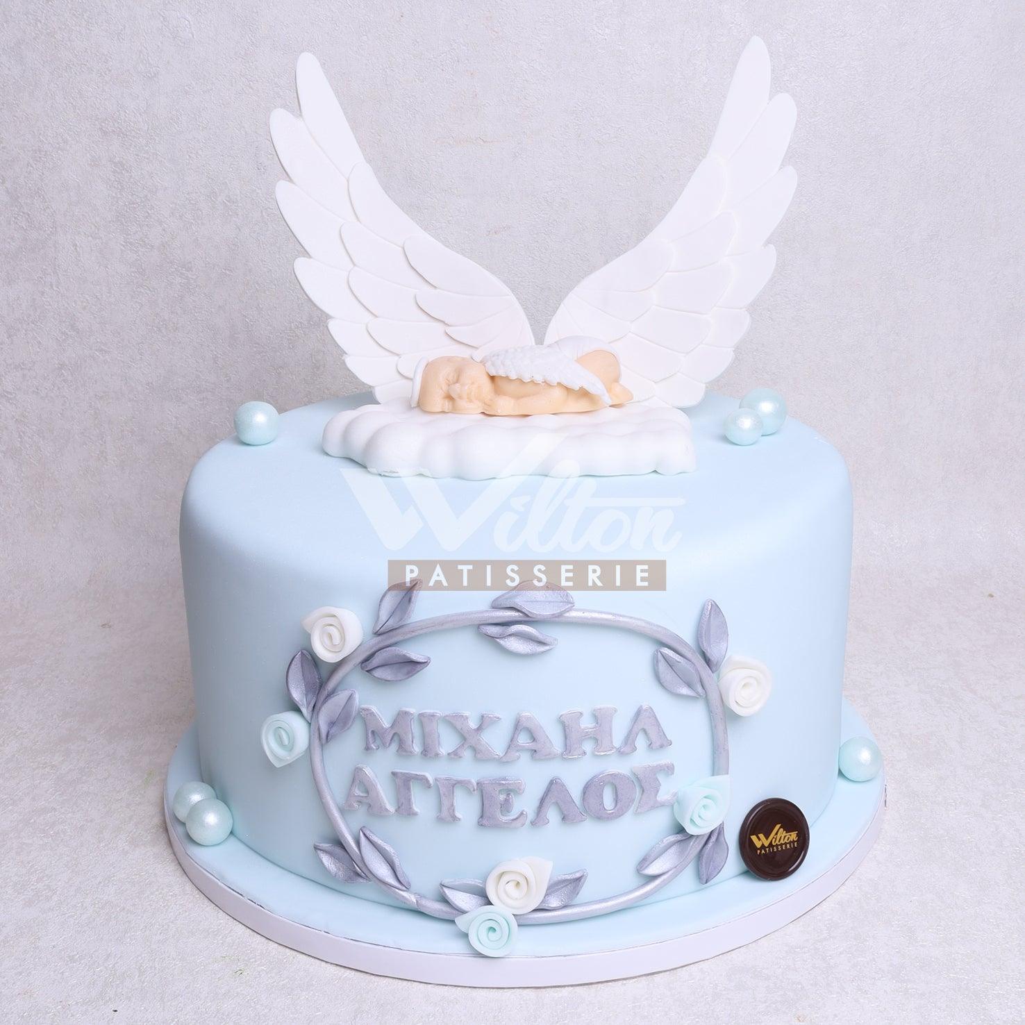 V.6.b ANGEL - Christening Cake - WILTON PATISSERIE