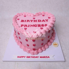 W17.j HEART - Women Birthday Cakes - WILTON PATISSERIE