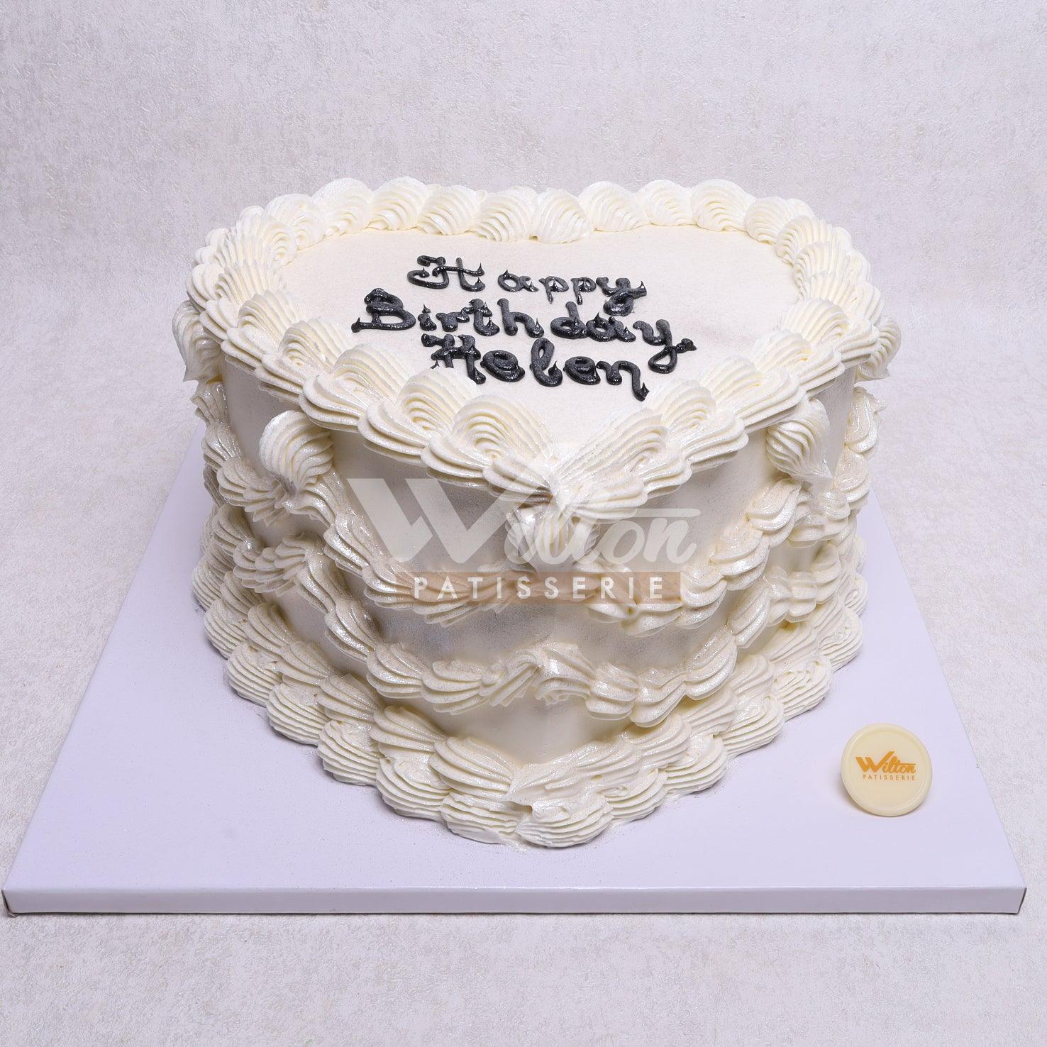 W17.p HEART - Women Birthday Cakes - WILTON PATISSERIE