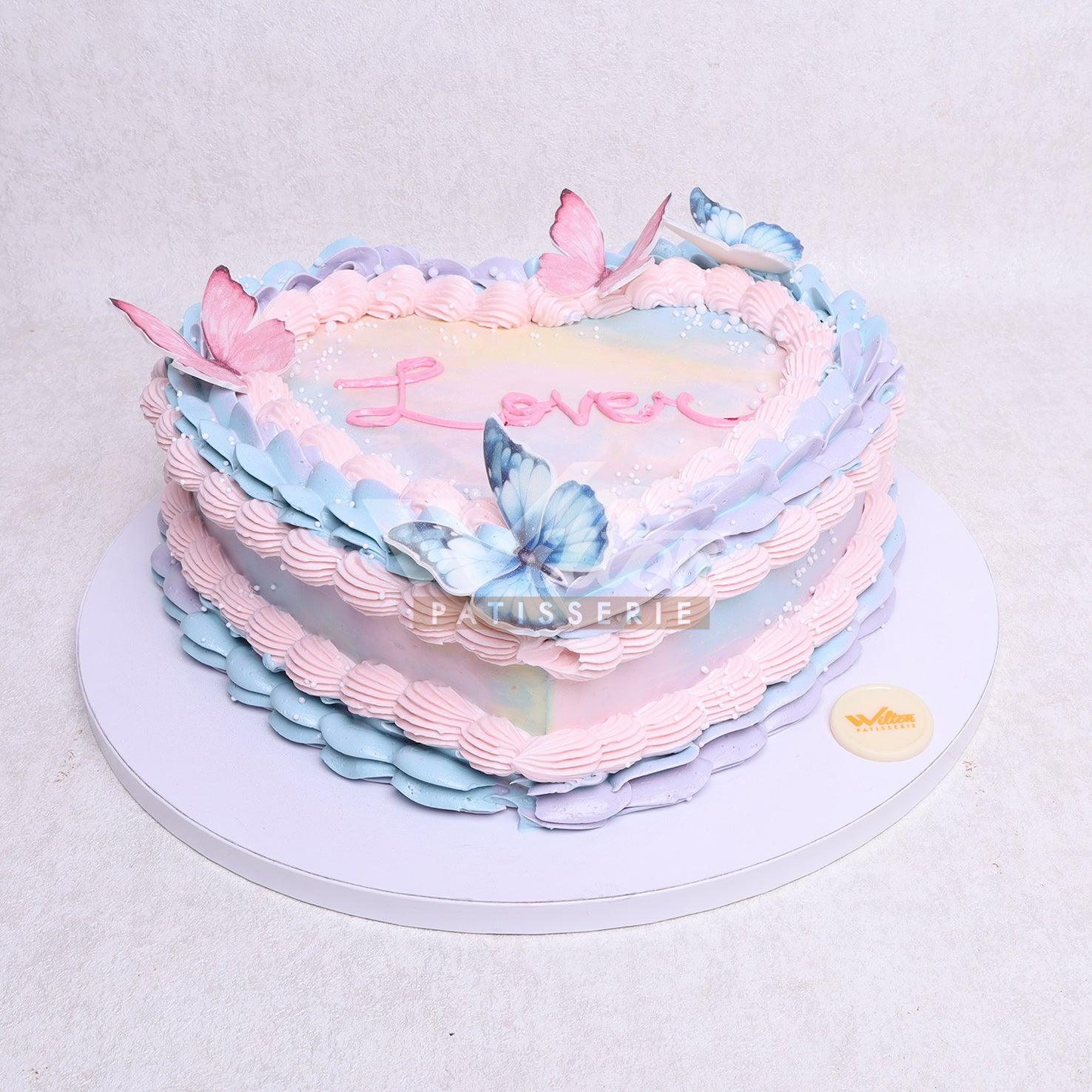 W17.s HEART - Women Birthday Cakes - WILTON PATISSERIE