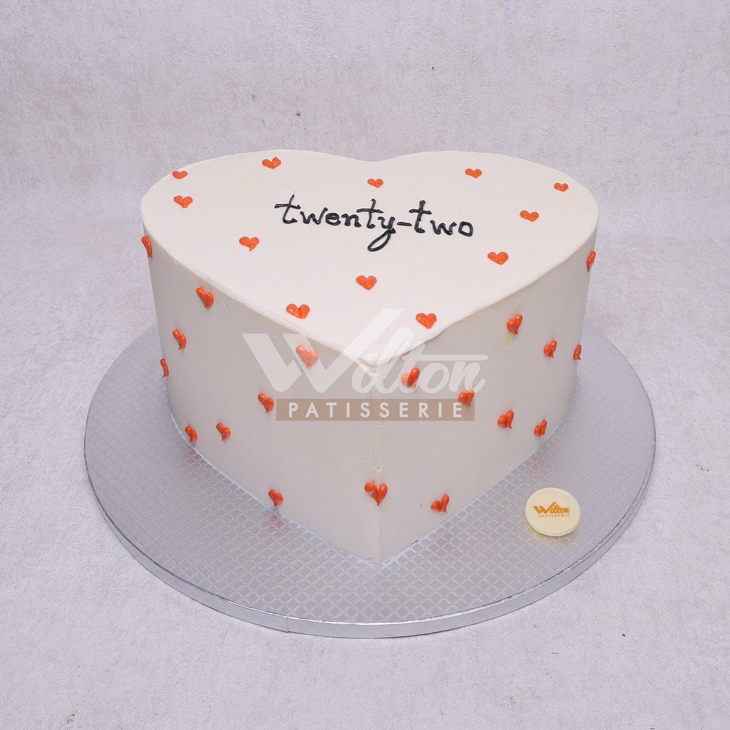 W17.x HEART - Women Birthday Cakes - WILTON PATISSERIE