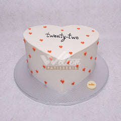 W17.x HEART - Women Birthday Cakes - WILTON PATISSERIE