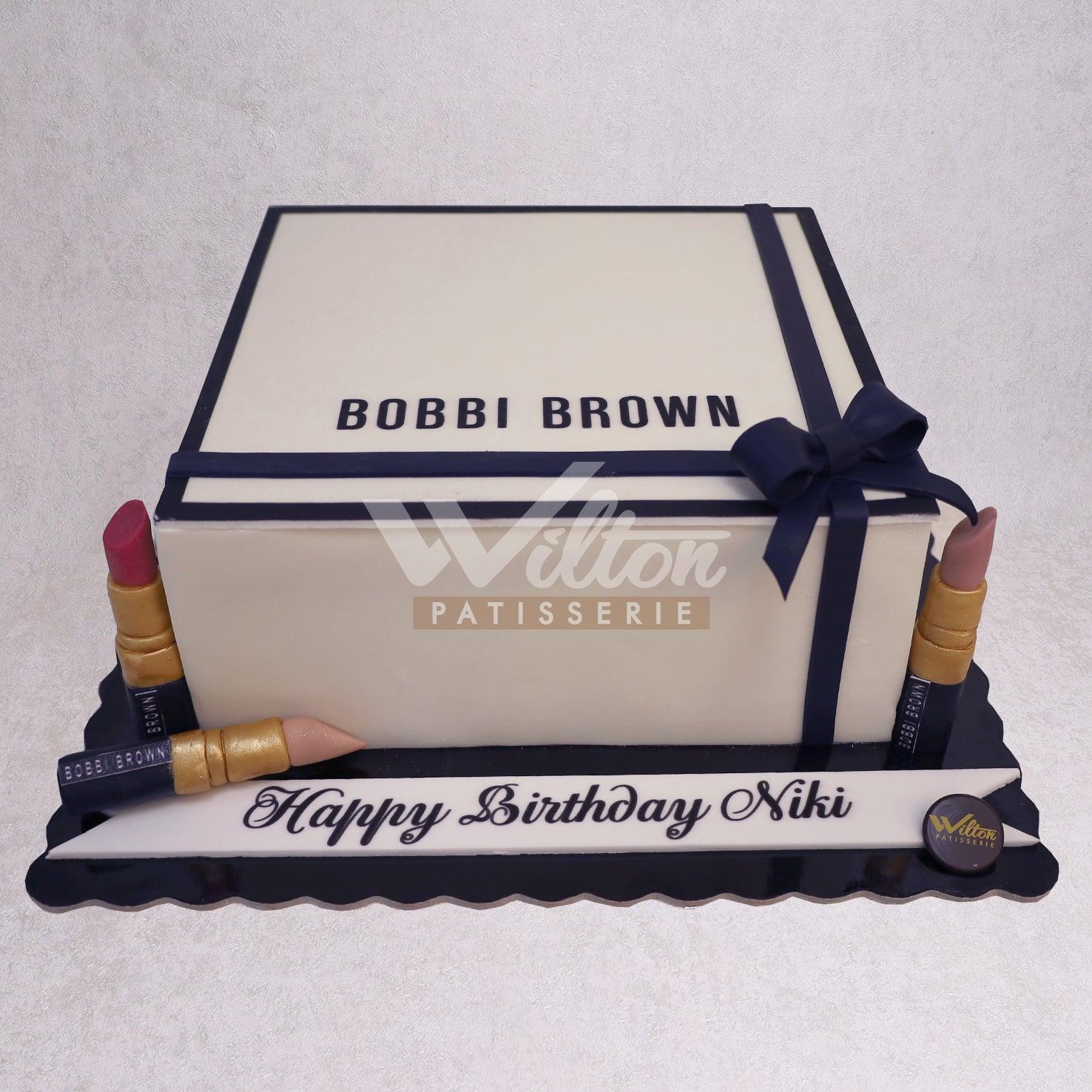 W22.a BOBBI BROWN - Women Birthday Cakes - WILTON PATISSERIE