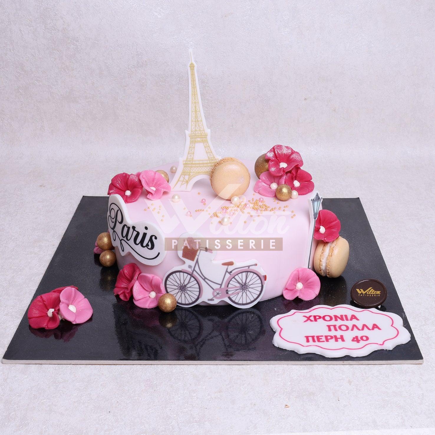 W24.a PARIS - Women Birthday Cakes - WILTON PATISSERIE