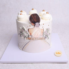 W26.a BRIDE TO BE - Women Birthday Cakes - WILTON PATISSERIE
