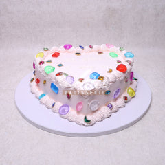 W36.P HEART - Women Birthday Cakes