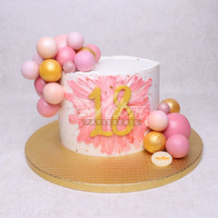 W38.b ARTISTIC - Women Birthday Cakes - WILTON PATISSERIE