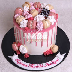 W5.4 MACARONS - Women Birthday Cakes - WILTON PATISSERIE