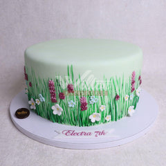 W6.35 FLOWERS - Women Birthday Cakes - WILTON PATISSERIE