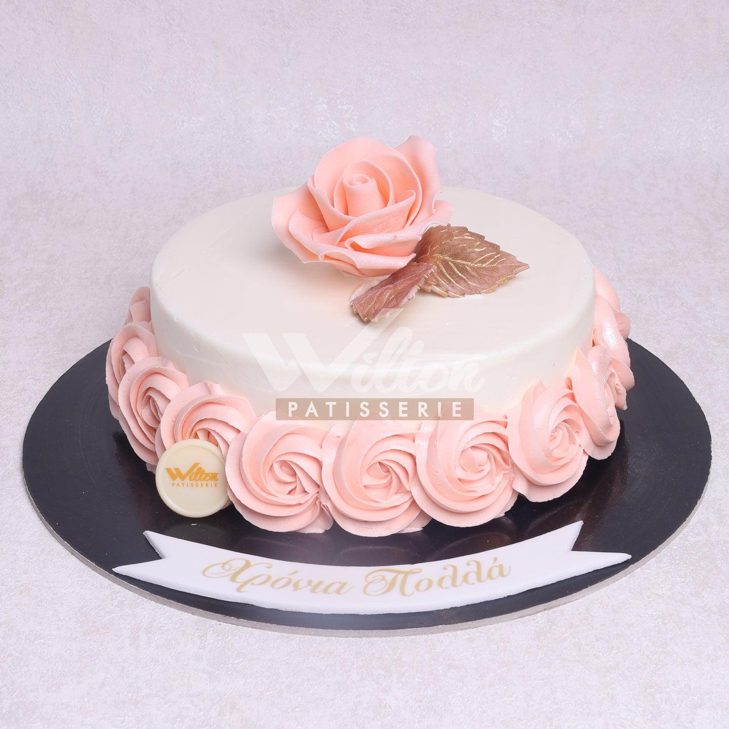 W6.38 FLOWERS - Women Birthday Cakes - WILTON PATISSERIE