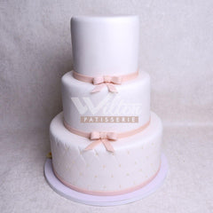 WE10.f WHITE SIMPLE - Wedding Cakes - WILTON PATISSERIE
